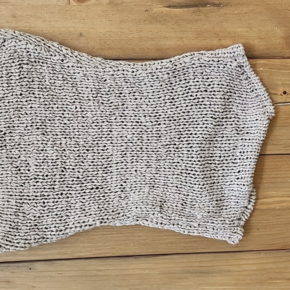 Express Brown Nude Knit Tank Top - Picture 8 of 8